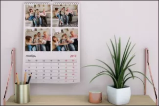 Календарь на рабочем месте
