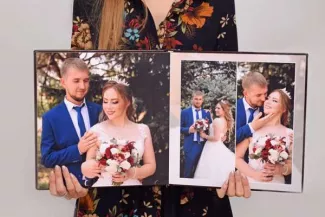 Фотокнига ПРЕМИУМ 30х30 см пример