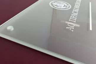 УФ-печать на стекле 1