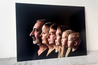 Ваша фотография на пенокартоне 1