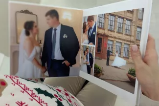 Свадебная фотокнига Премиум 1