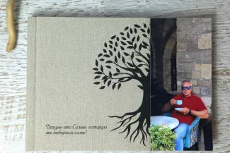 Фотокнига ПРИНТБУК в ткани 1