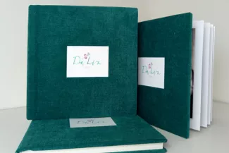 В тканевой обложке с фотовставкой 1