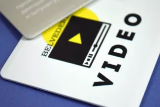 УФ-печать на флешке-визитке 3