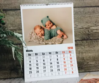 Календарь с детьми 3