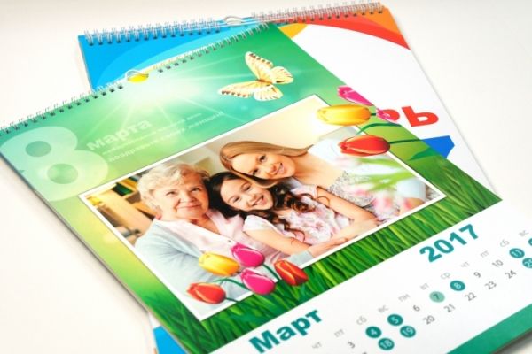 Календарь перекидной настенный с фото 2232