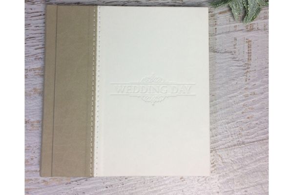 БАБОЧКА с тиснением «Wedding day» 3