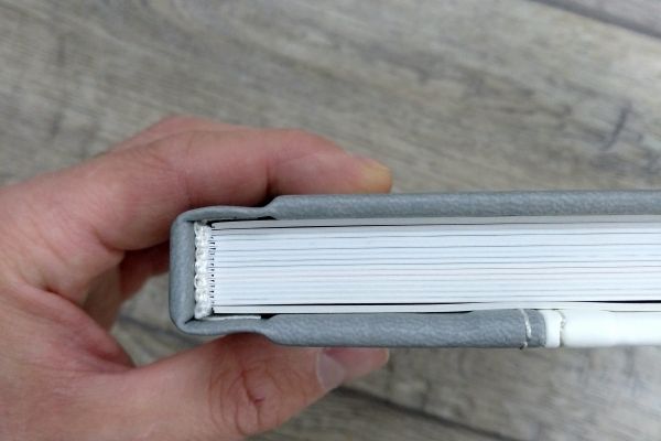 Фотокнига в составной обложке из термокожи 7