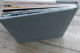 Фотокнига в составной обложке из термокожи 6