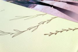 Фотокнига с обложкой из кожзама, фотовставкой и УФ-печатью 2