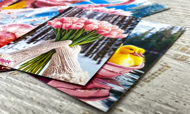 Печатаем полиграфию открытки 1