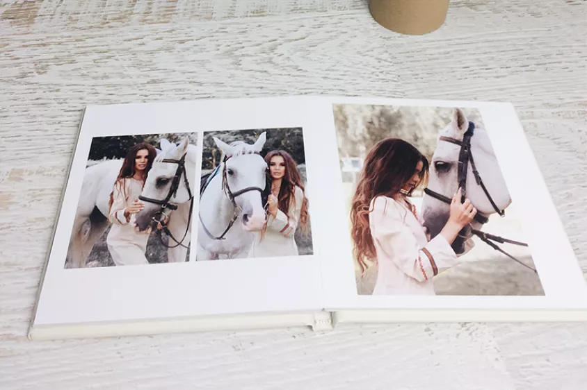 Фотокнига с лошадьми